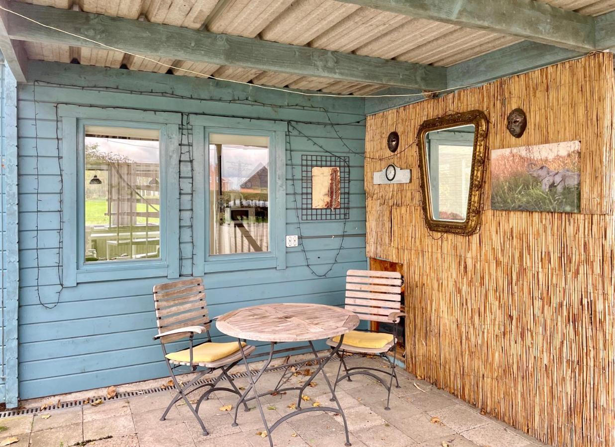 Artistiek Vakantiehuisje Hulst Esterno foto