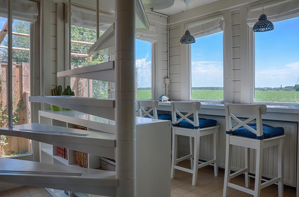 Artistiek Vakantiehuisje Hulst Esterno foto