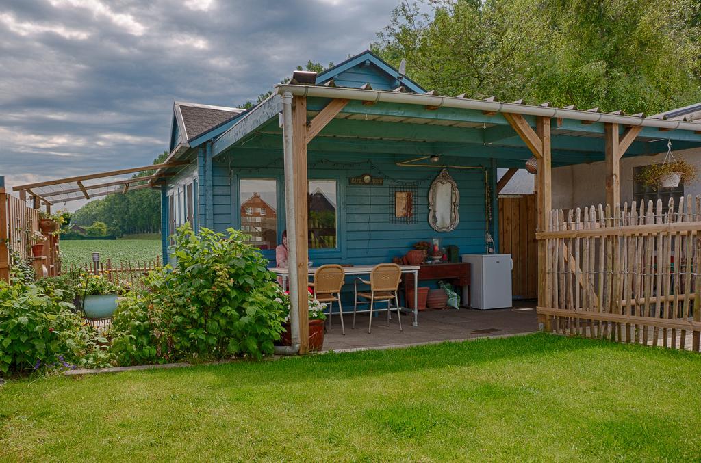 Artistiek Vakantiehuisje Hulst Esterno foto
