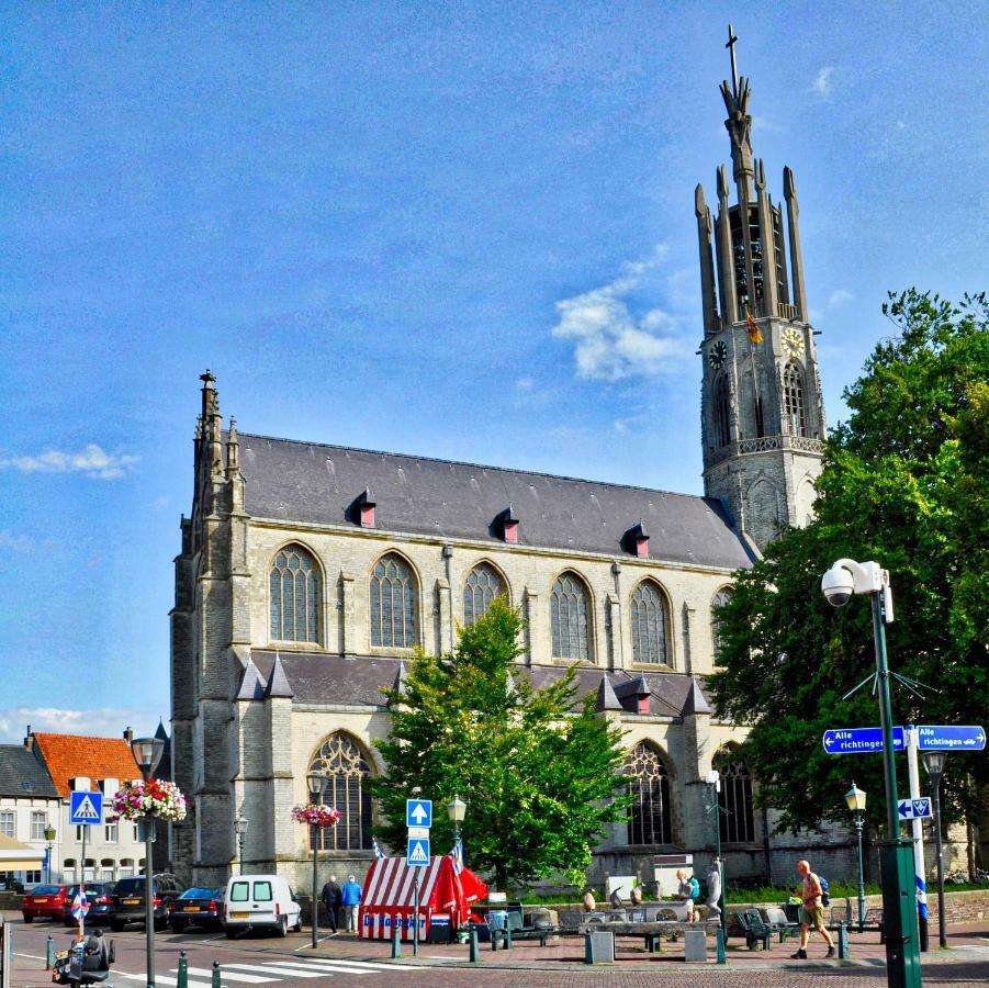 Artistiek Vakantiehuisje Hulst Esterno foto